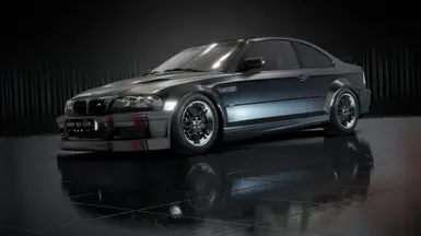 BMW M3 GTR E46 Street ACschnitzer BlackEdition