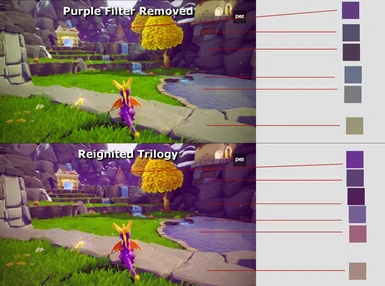 MOD Request - Remove the color filters