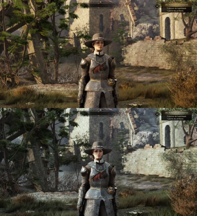 My reshade before and after