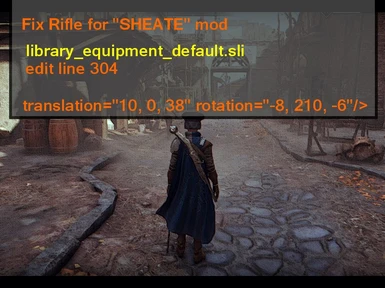 Sheate Rifle fix