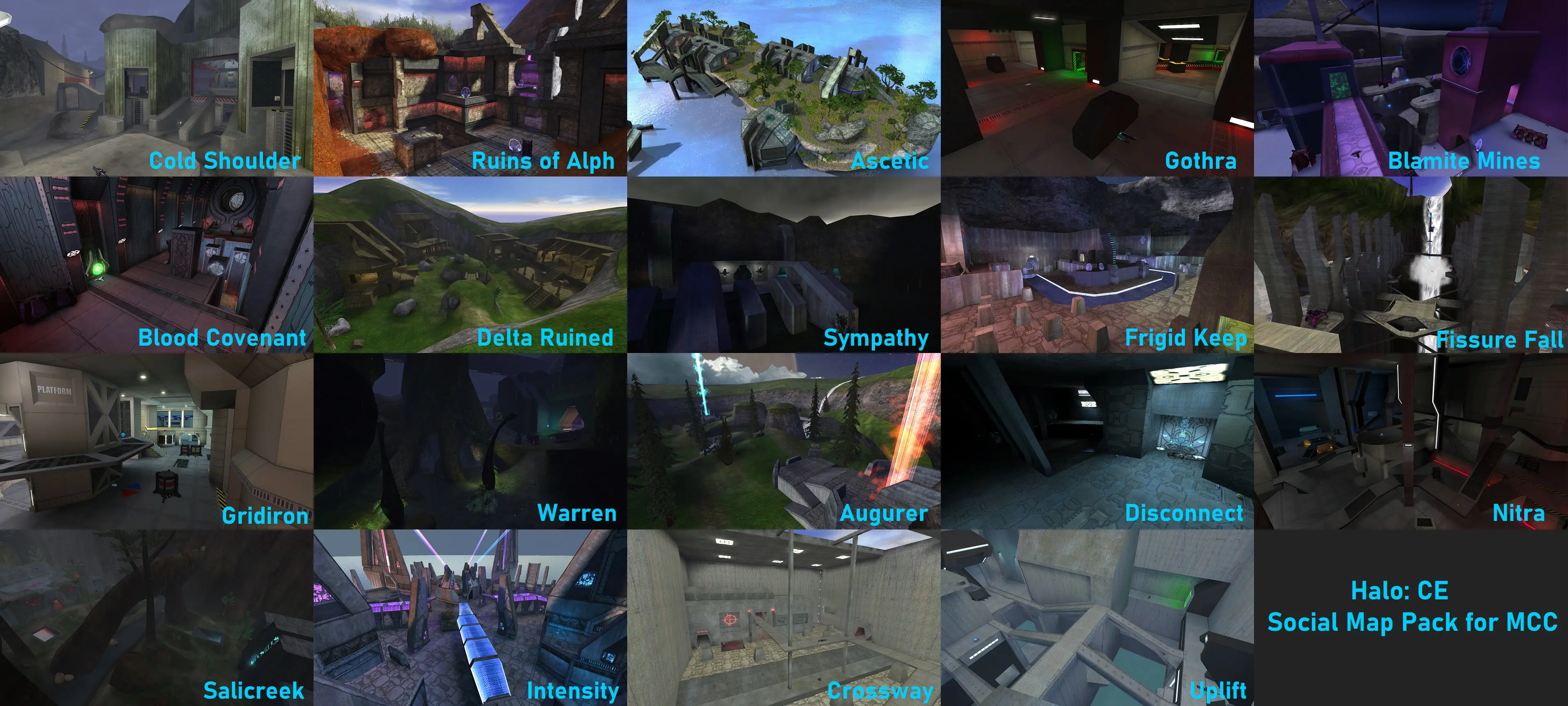 Cursed Halo Map Pack for MCC at Halo: The Master Chief Collection Nexus -  Mods and community