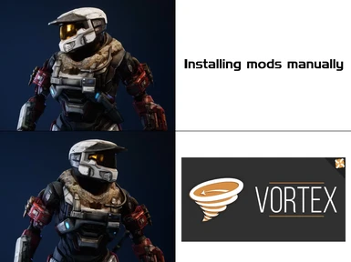 Vortex support when