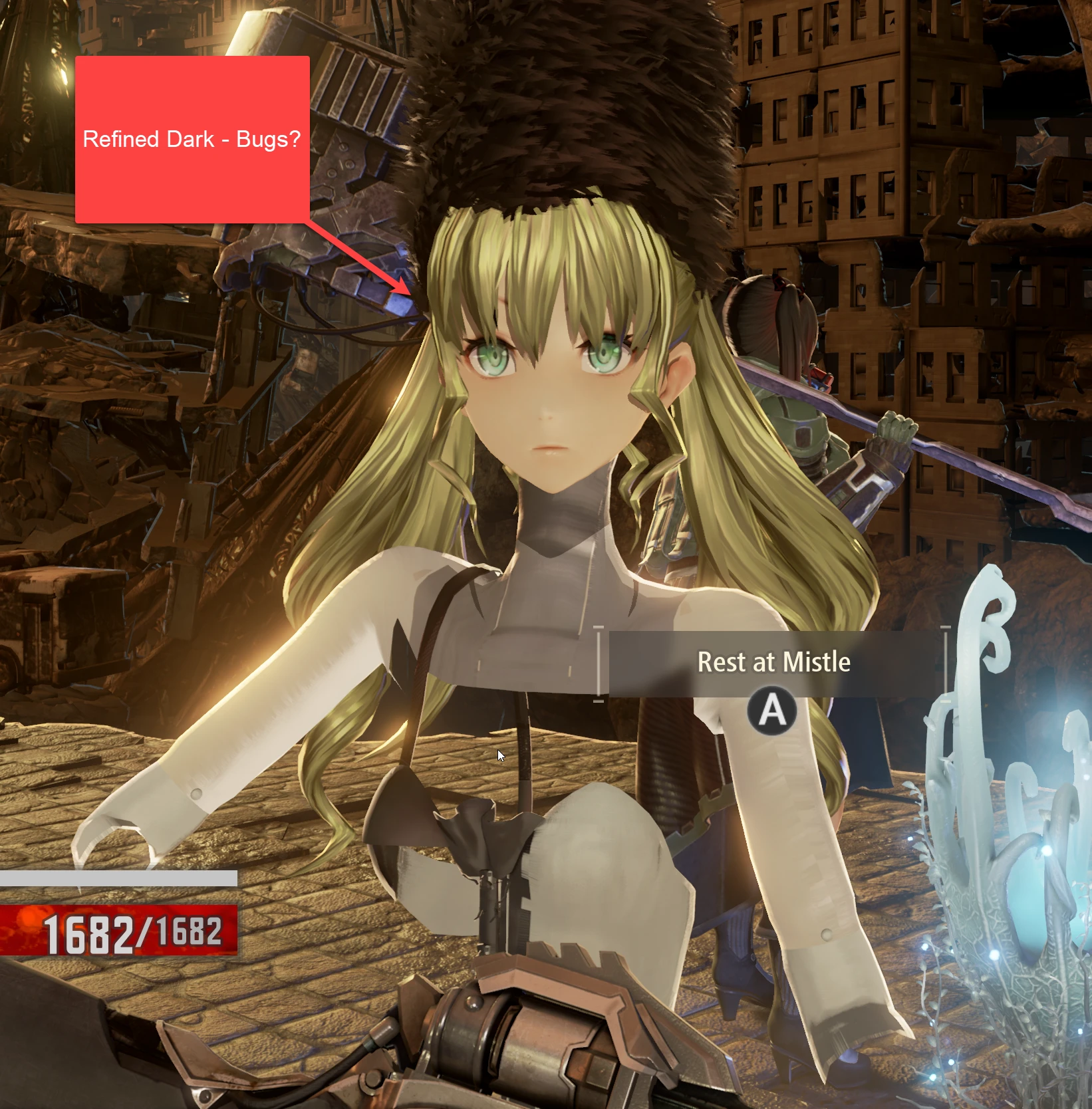 Mia Elegant Bugged At Code Vein Nexus Mods And Community