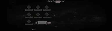Party configuration Ultrawide