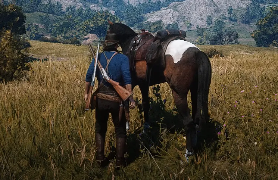 Red Dead Redemption 2: How to change your horse and remove saddle