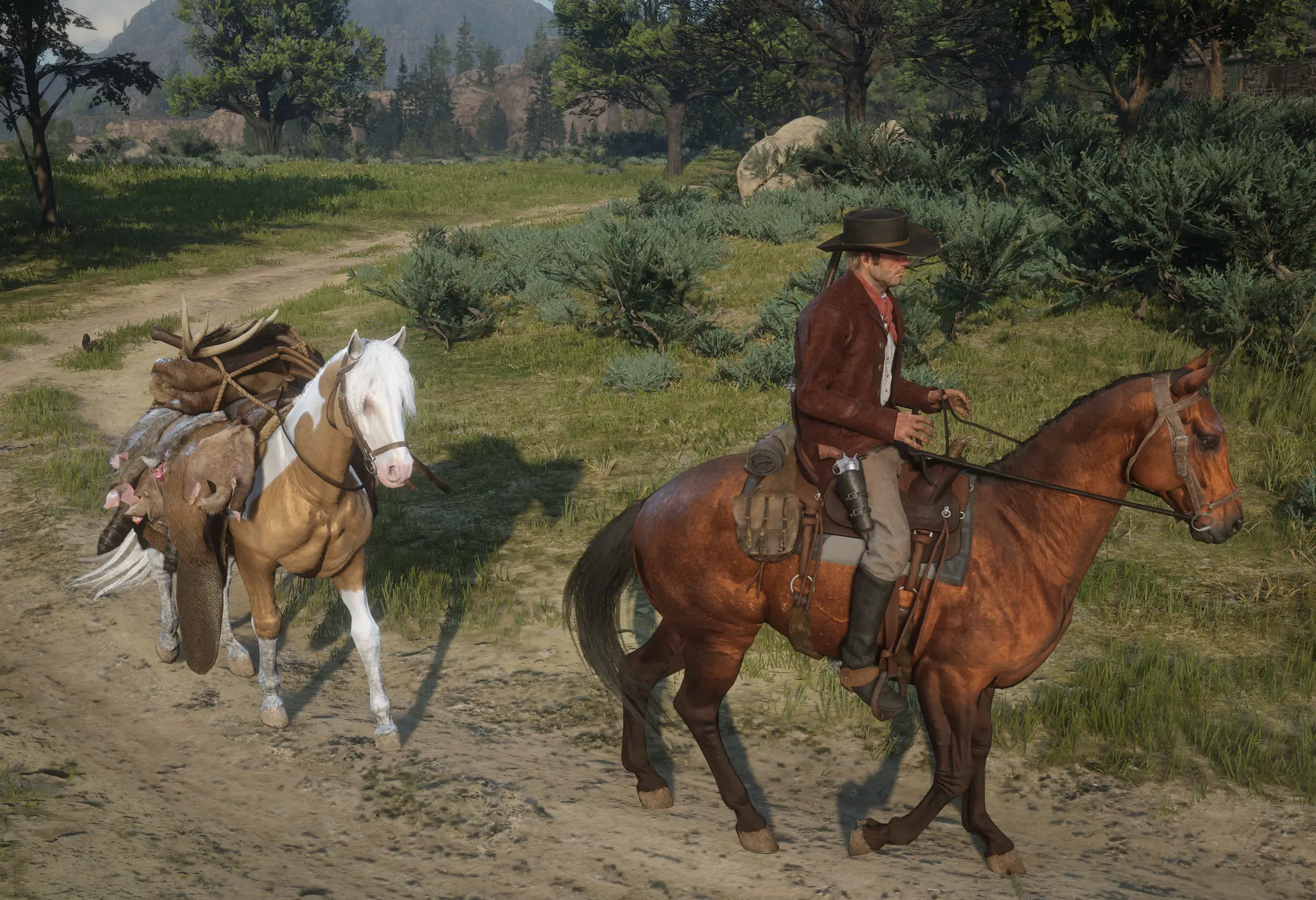 Secondary horse at Red Dead Redemption 2 Nexus - Mods and community