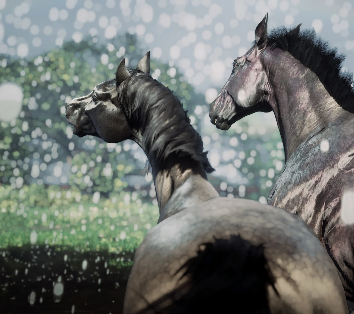 two worlds ii get on horse