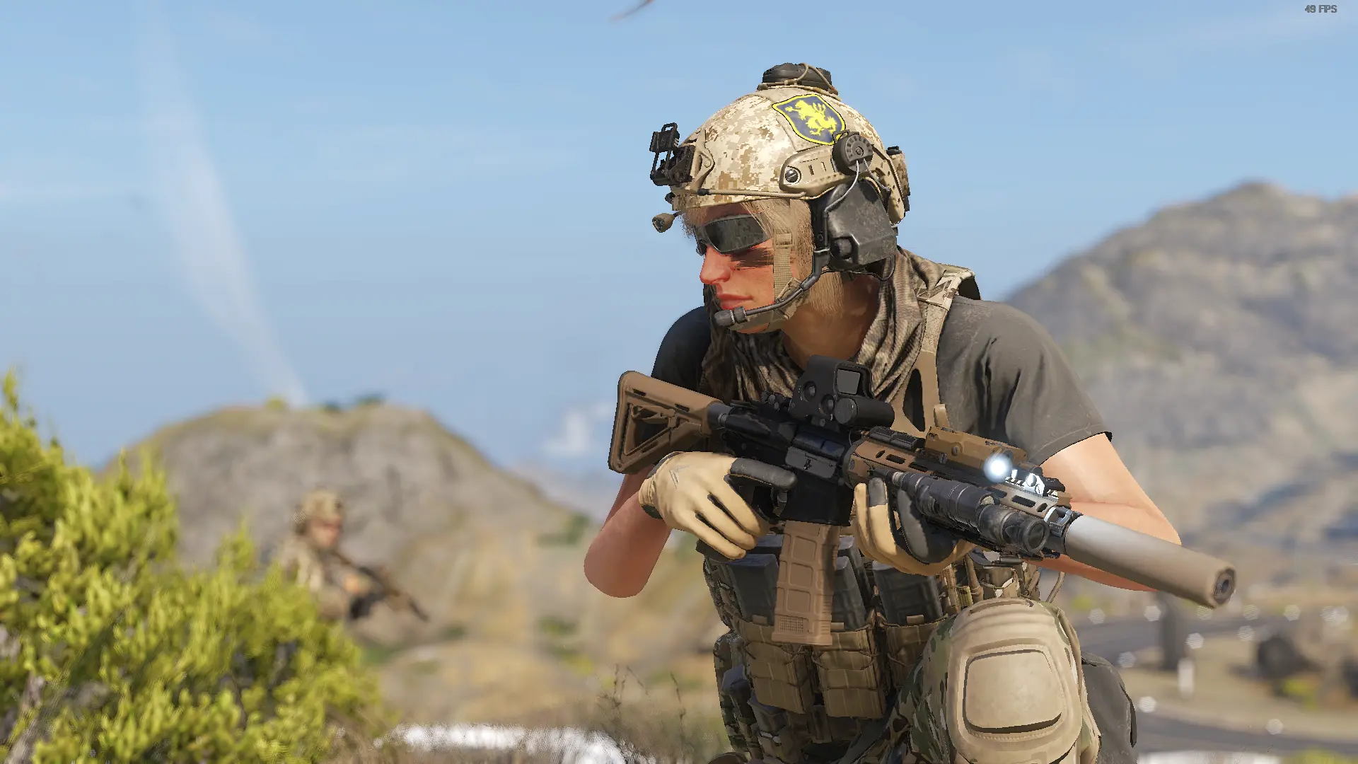 Valkyrie with her actual SEAL Team gear at Ghost Recon Breakpoint Nexus ...