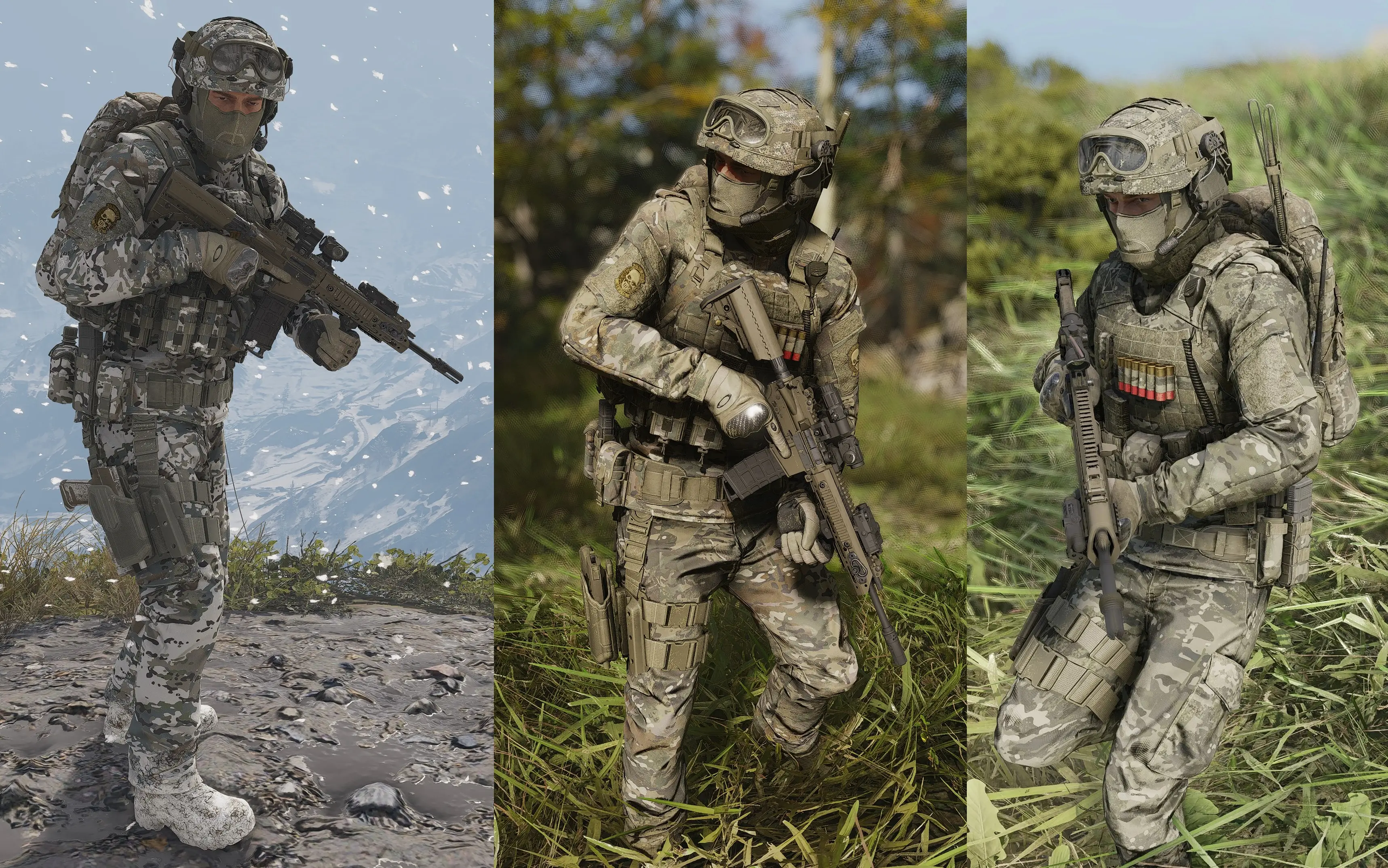 newest update for MultiCam camo collection at Ghost Recon