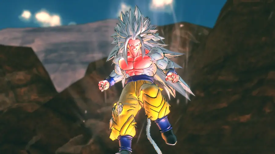 SSJ5 Goku NEW LOOK – Xenoverse Mods