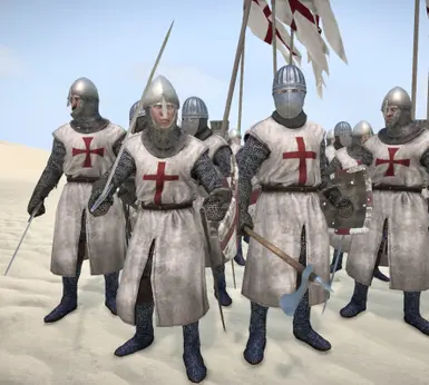 Knights Templar in late 12th century at Mount & Blade II: Bannerlord ...