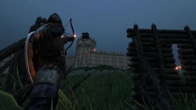 Siege with fire arrows