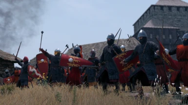 Vlandian Victory in The Outer Bailey of a Sturgian Castle