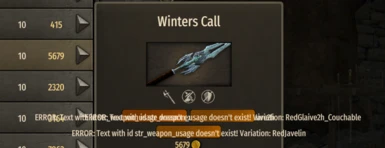 Error Mod SnowAngry animals armors weapons 1