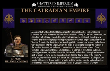 Factions Overhauled - Shattered Imperium Calradian Empire