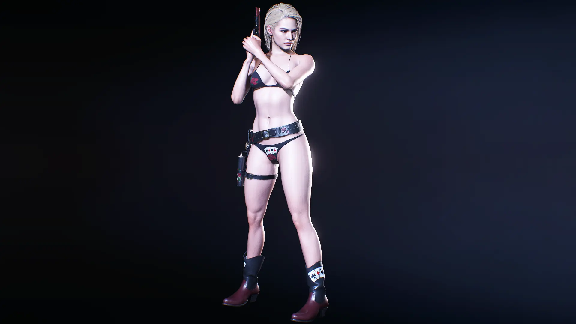 Jill Wild West Bikini 4k Uhd 2160p At Resident Evil 3 2020 Nexus Mods And Community