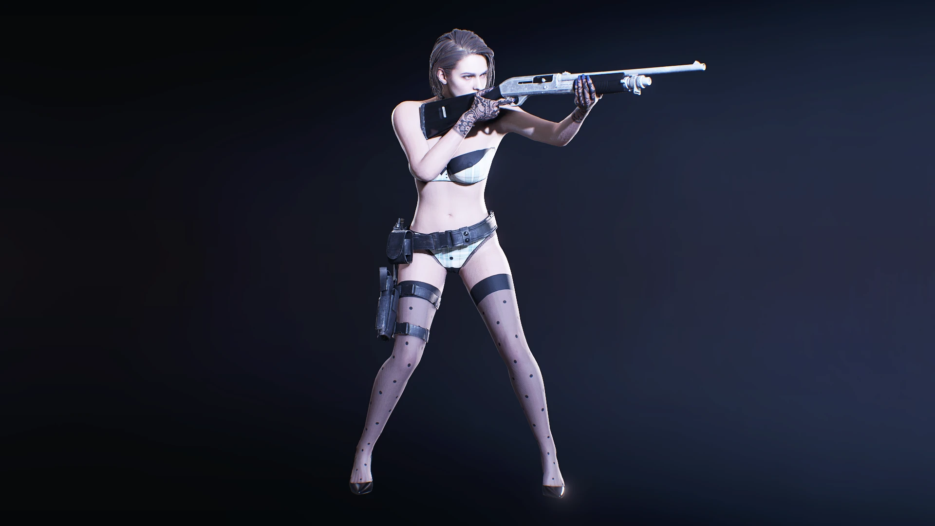 Resident Evil 3 Mod Gameplay Jill Valentine Secret Lingerie At Resident Evil 3 2020 Nexus