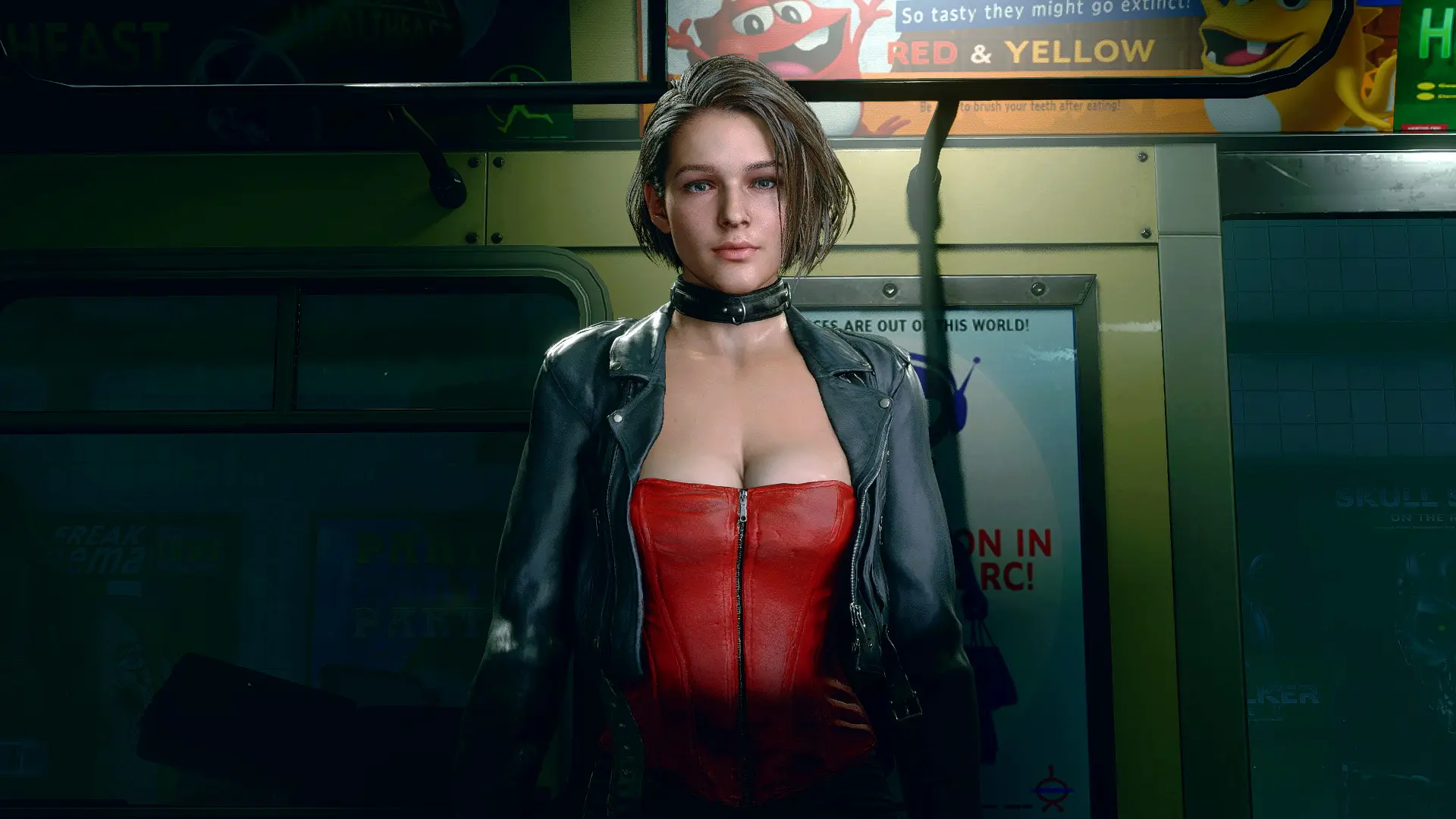 Jill Moto Red Corset Dcup By Slumpx At Resident Evil Nexus Mods And Community