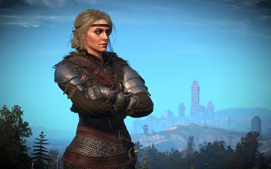 The Witcher 3 mod brings Ciri with Geralt's sensational armor