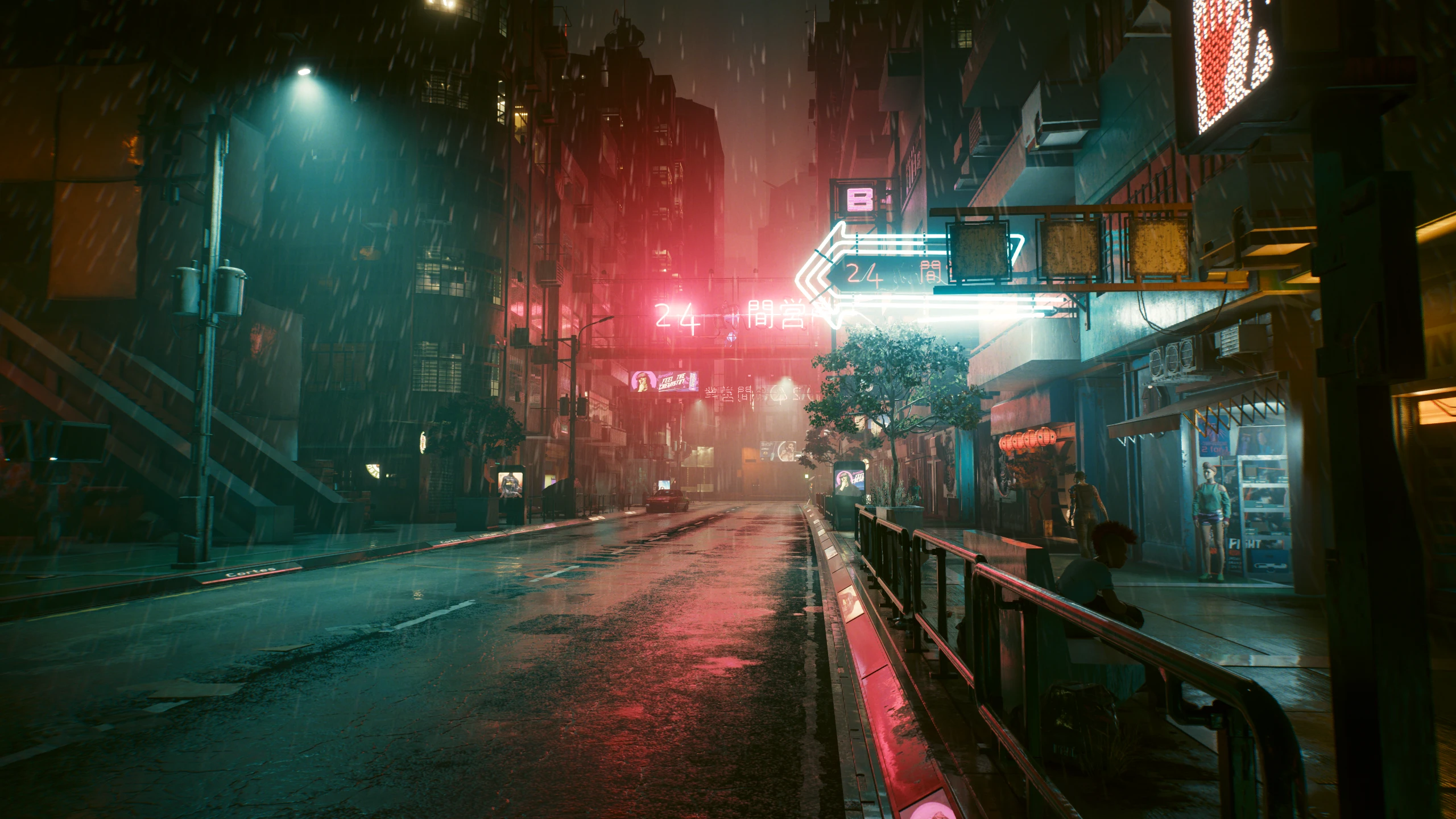 Rainy Night at Cyberpunk 2077 Nexus - Mods and community