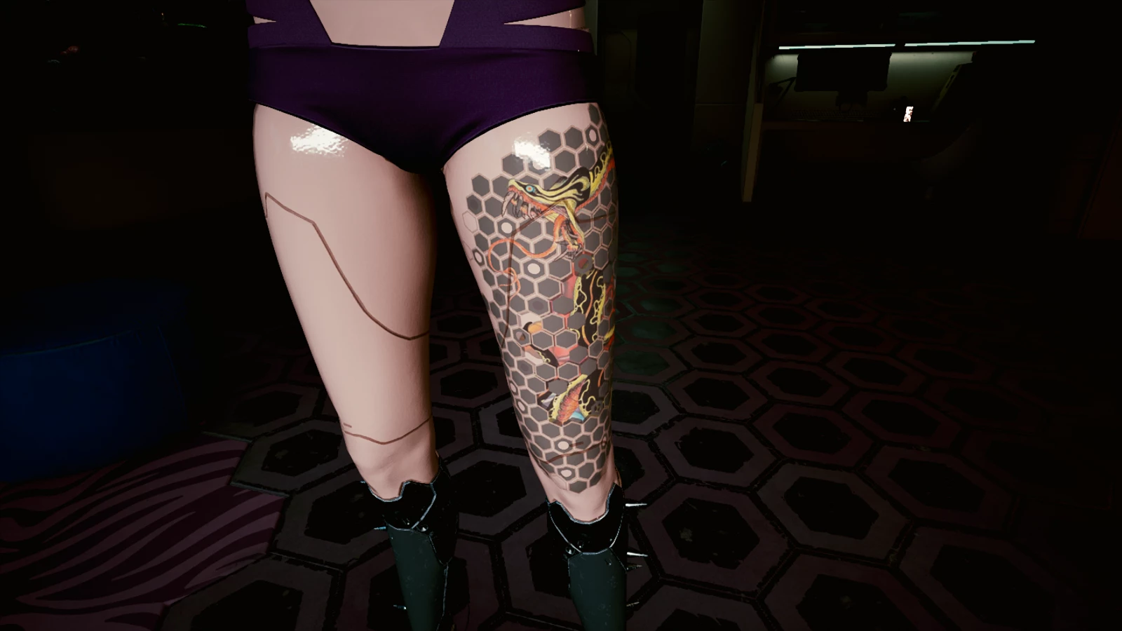 Tattoo 6 at Cyberpunk 2077 Nexus Mods and community