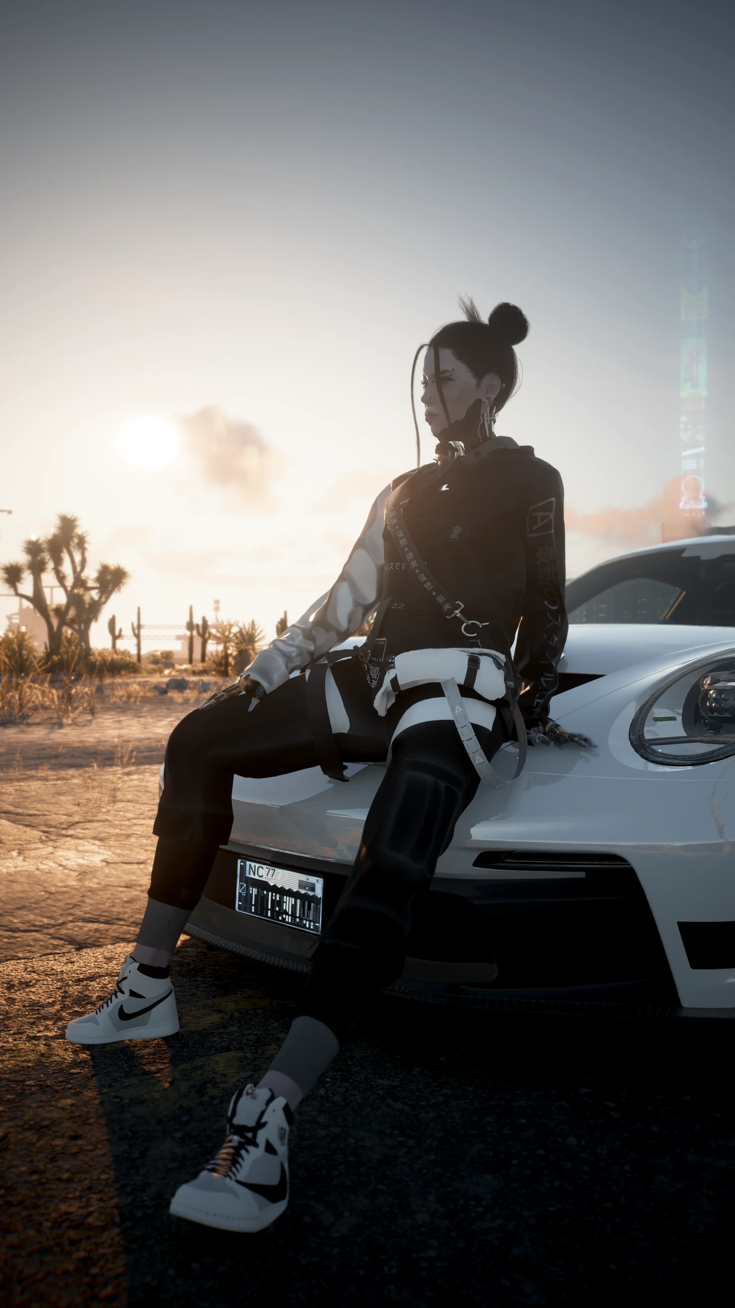 Chillin on the Porsche at Cyberpunk 2077 Nexus - Mods and community