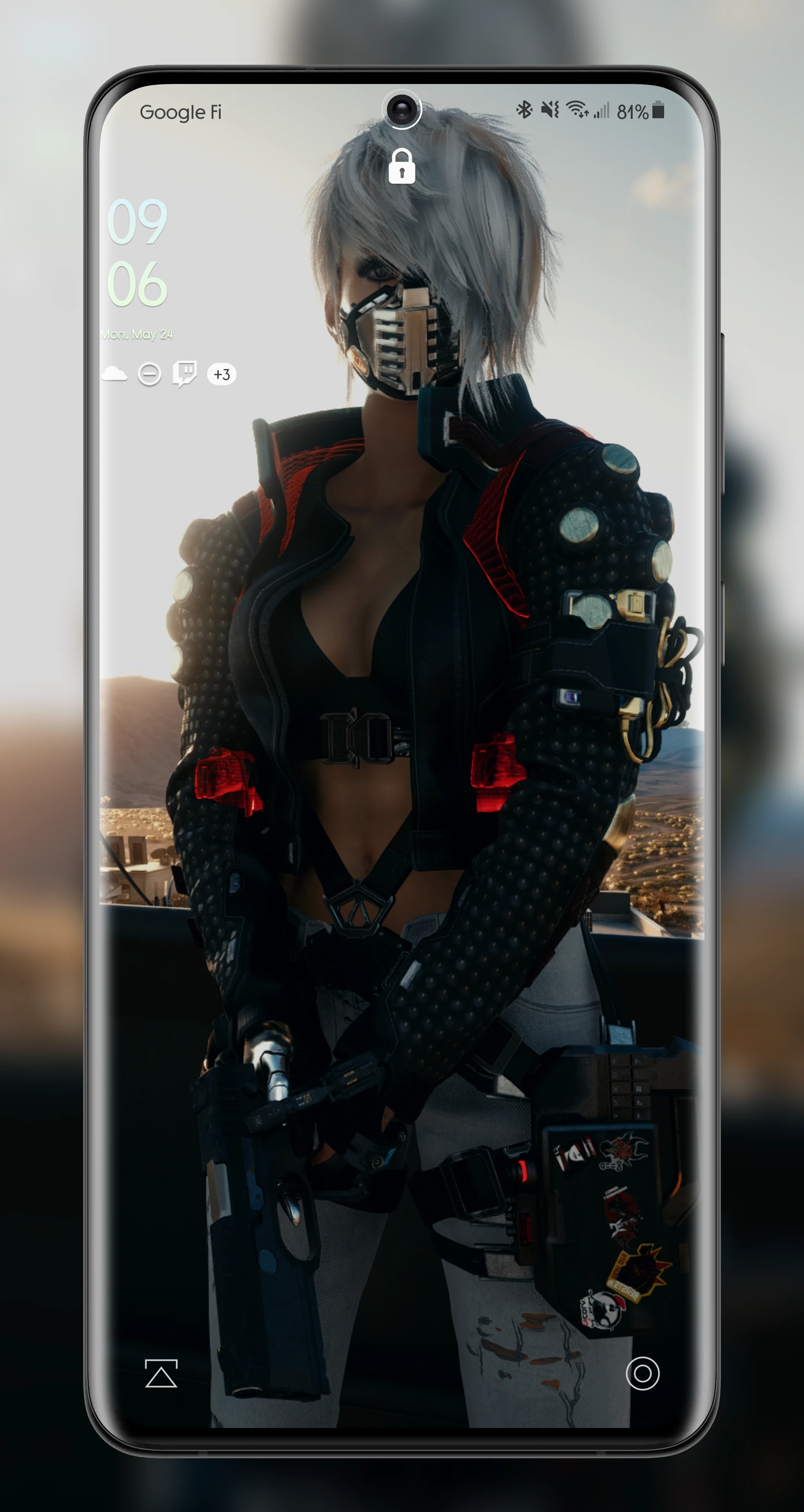 V lock screen at Cyberpunk 2077 Nexus - Mods and community