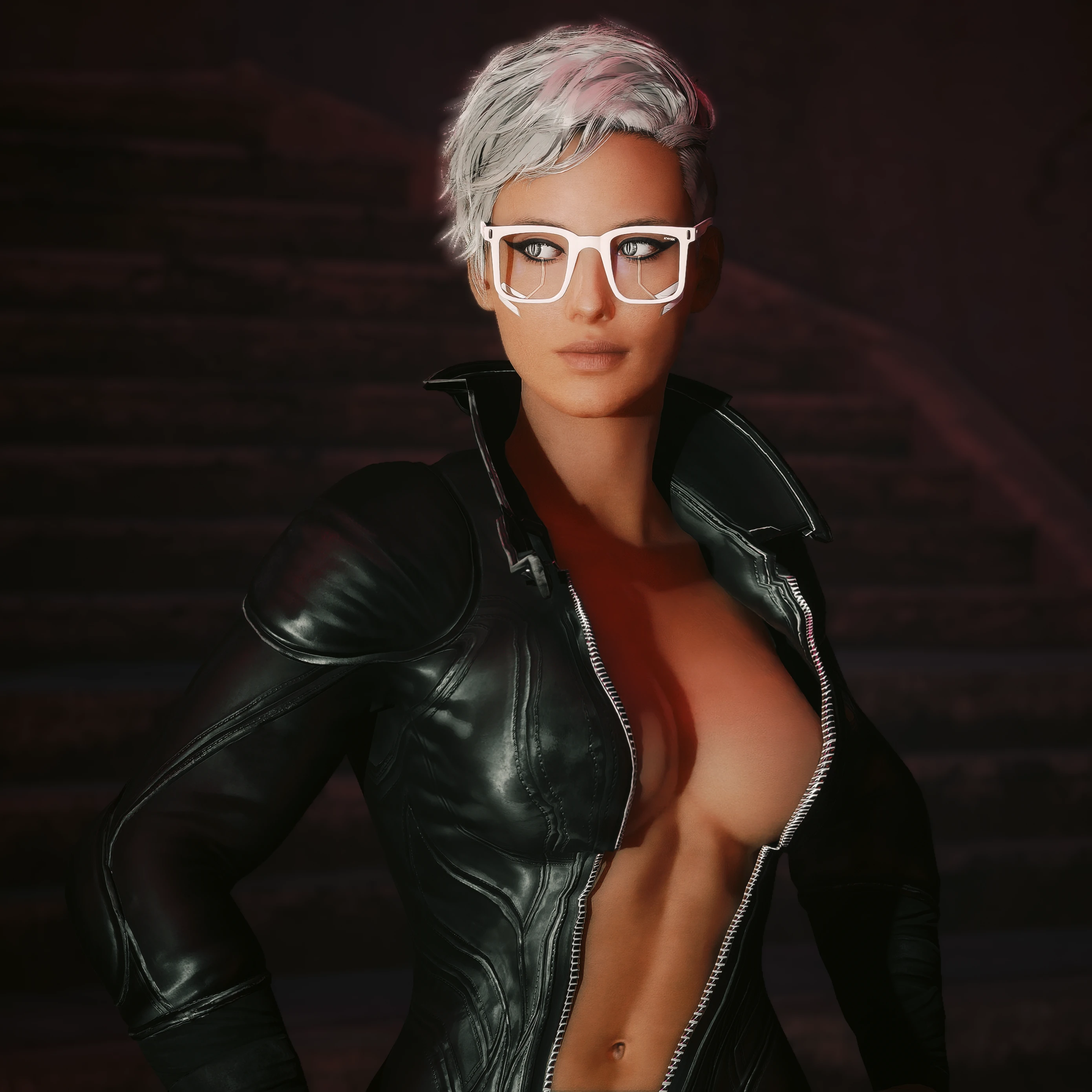 V shows off his muscles at Cyberpunk 2077 Nexus - Mods and community