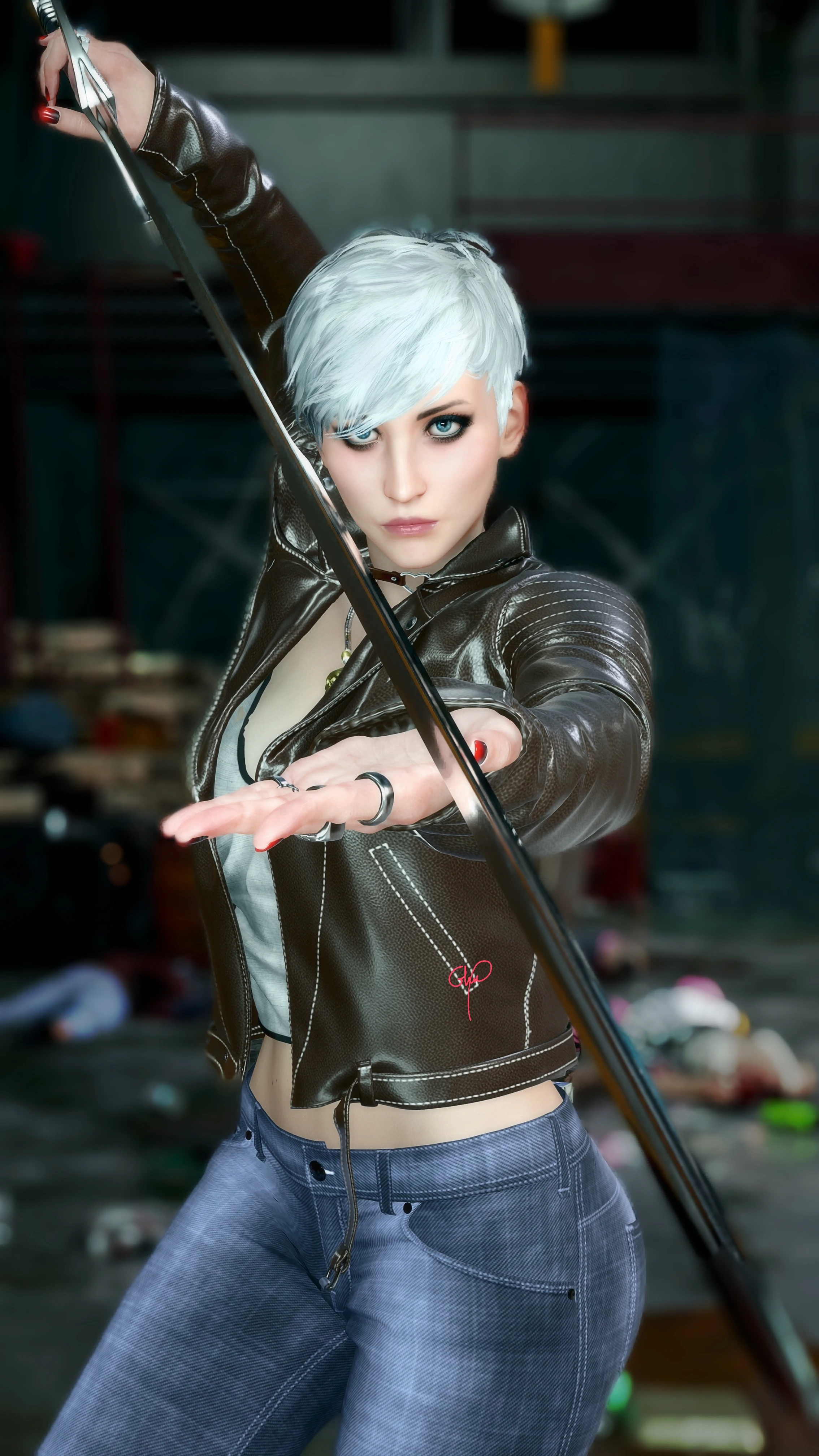 Testing out another hairstyle for Vicky at Cyberpunk 2077 Nexus - Mods and  community