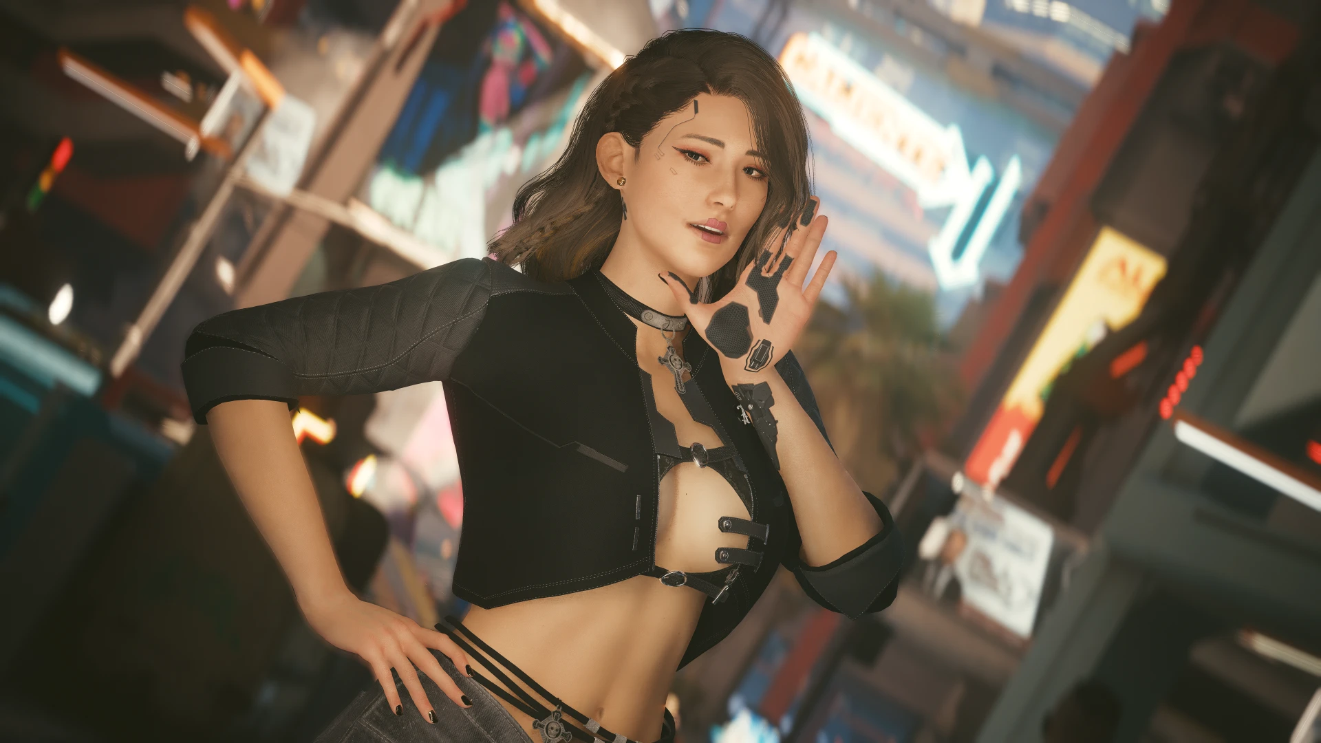 my attempt at Asian V at Cyberpunk 2077 Nexus - Mods and community