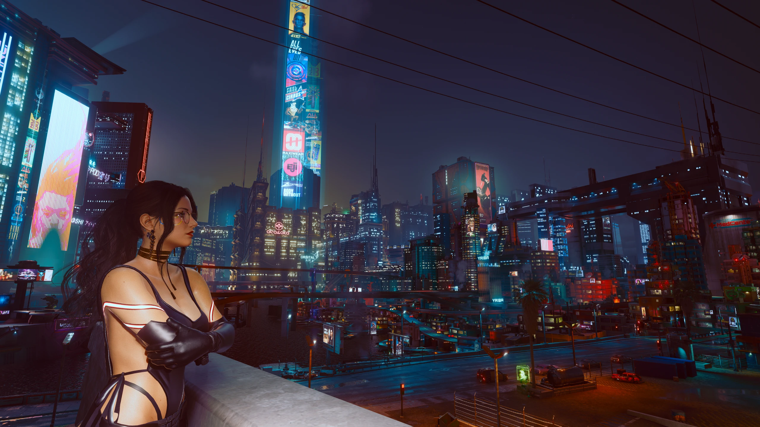 Night City Wallpaper 1080p at Cyberpunk 2077 Nexus - Mods and