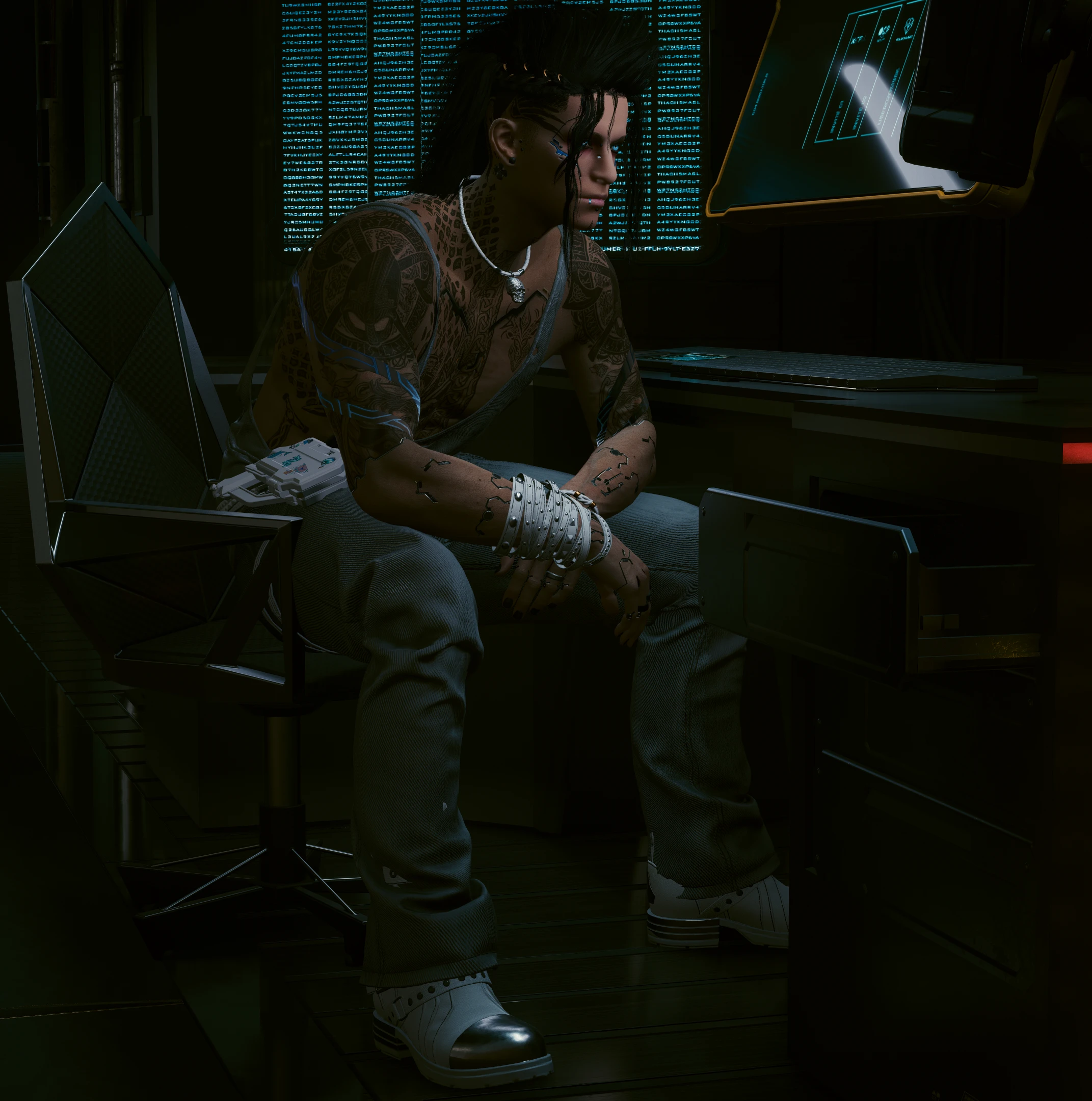 Vincent avec un nouveau tatouage at Cyberpunk 2077 Nexus - Mods and  community