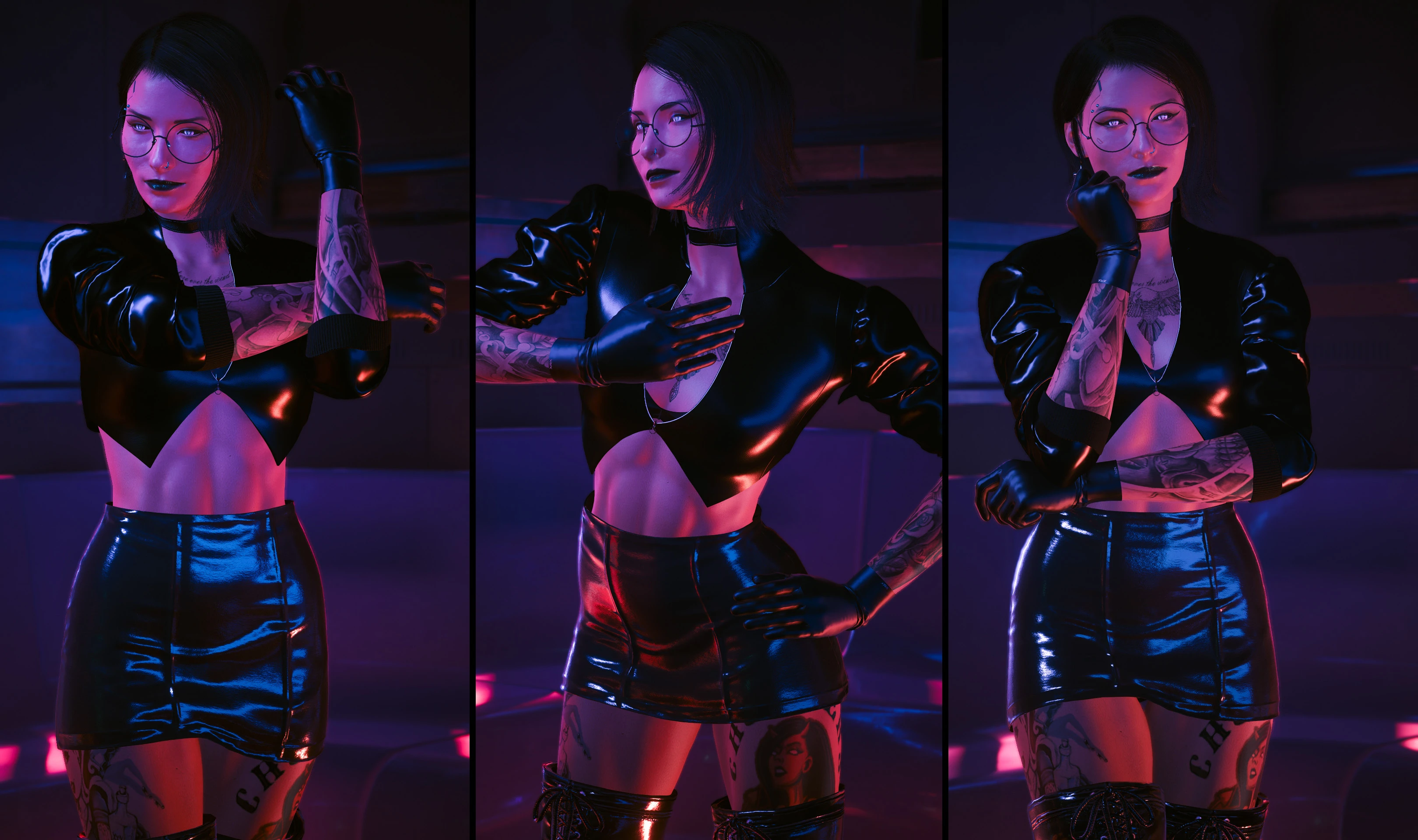 V shows off his muscles at Cyberpunk 2077 Nexus - Mods and community