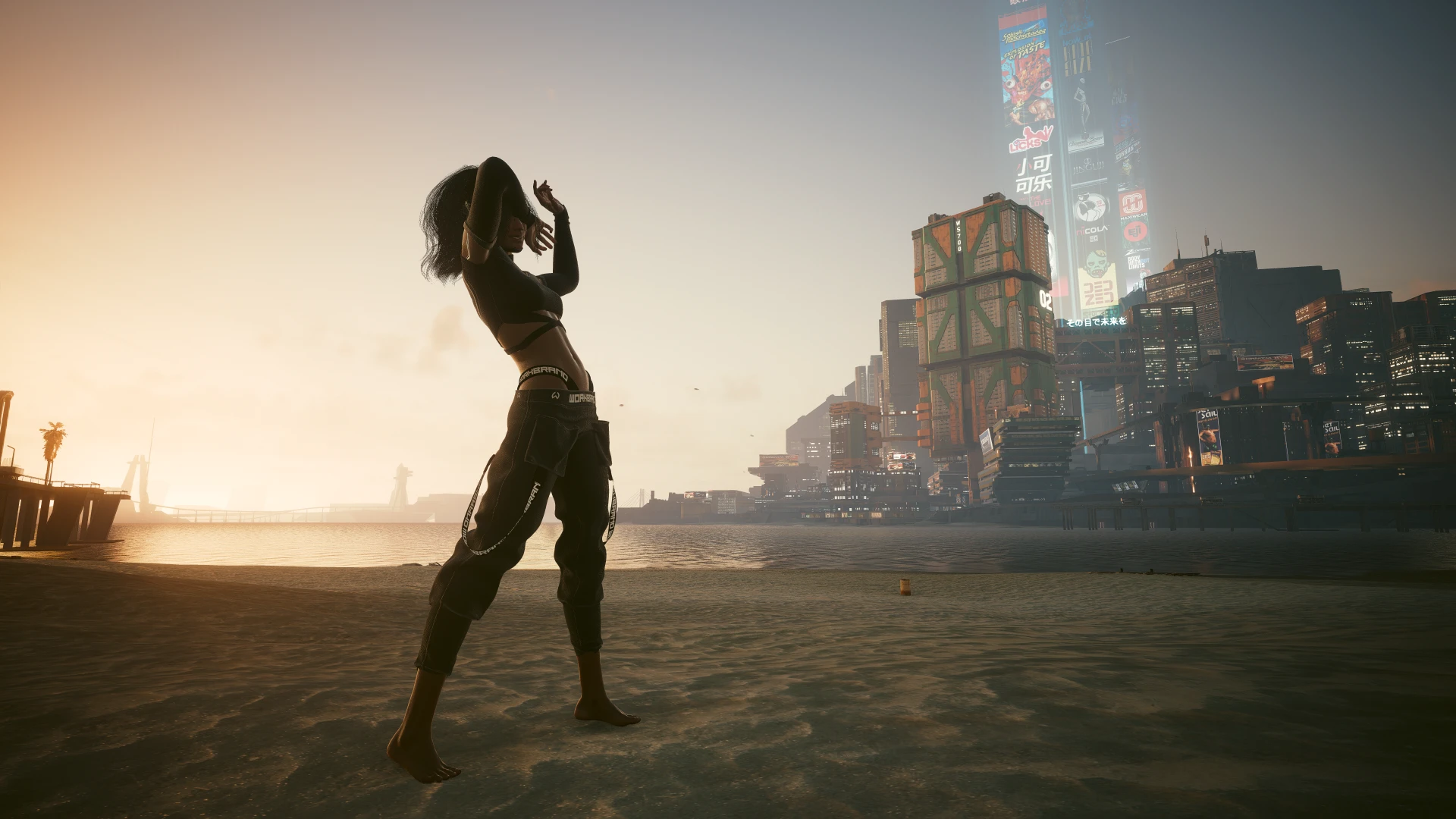 Sunset Beach at Cyberpunk 2077 Nexus - Mods and community