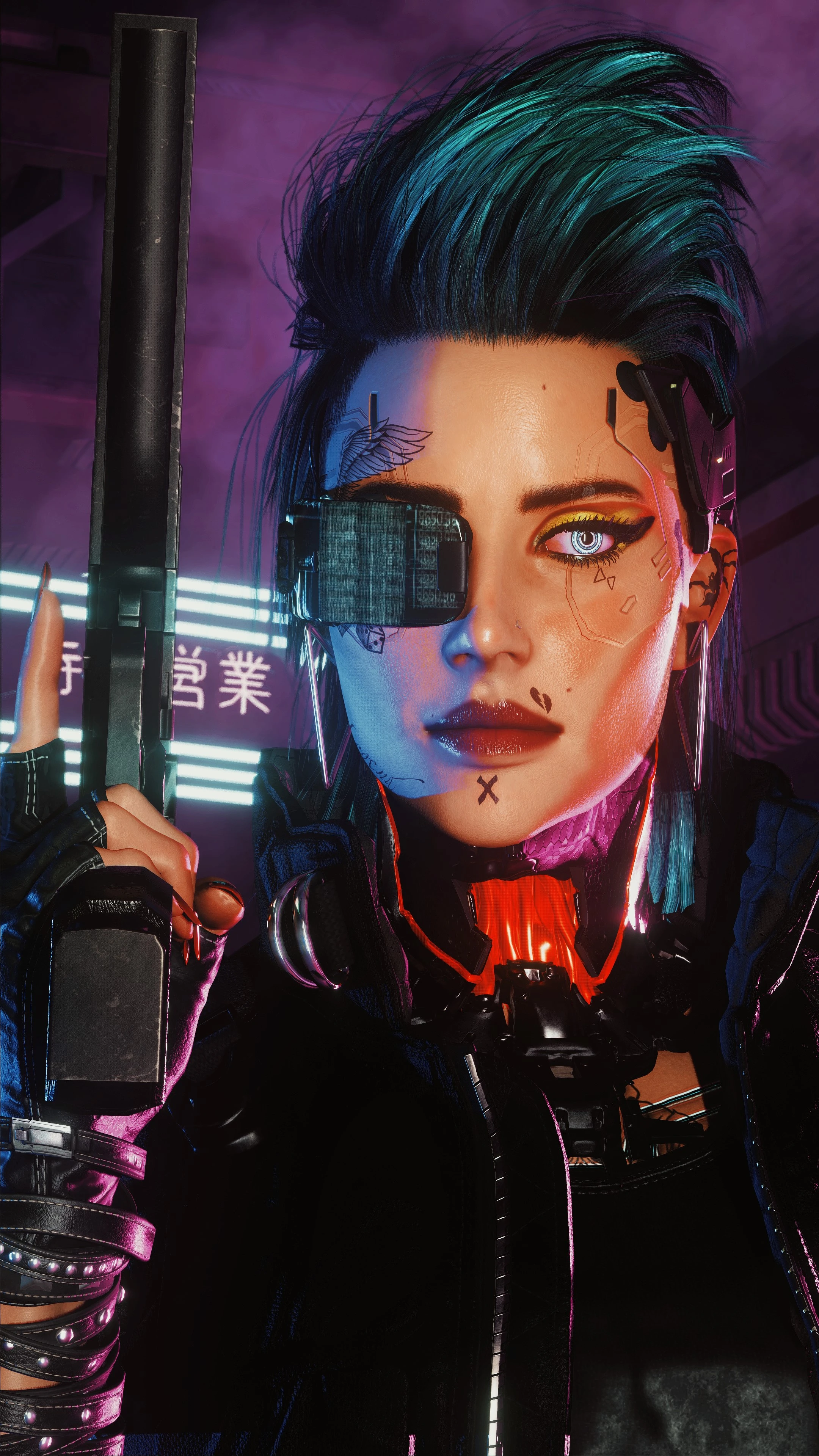 __random streetkid merc portrait idea at Cyberpunk 2077 Nexus - Mods ...