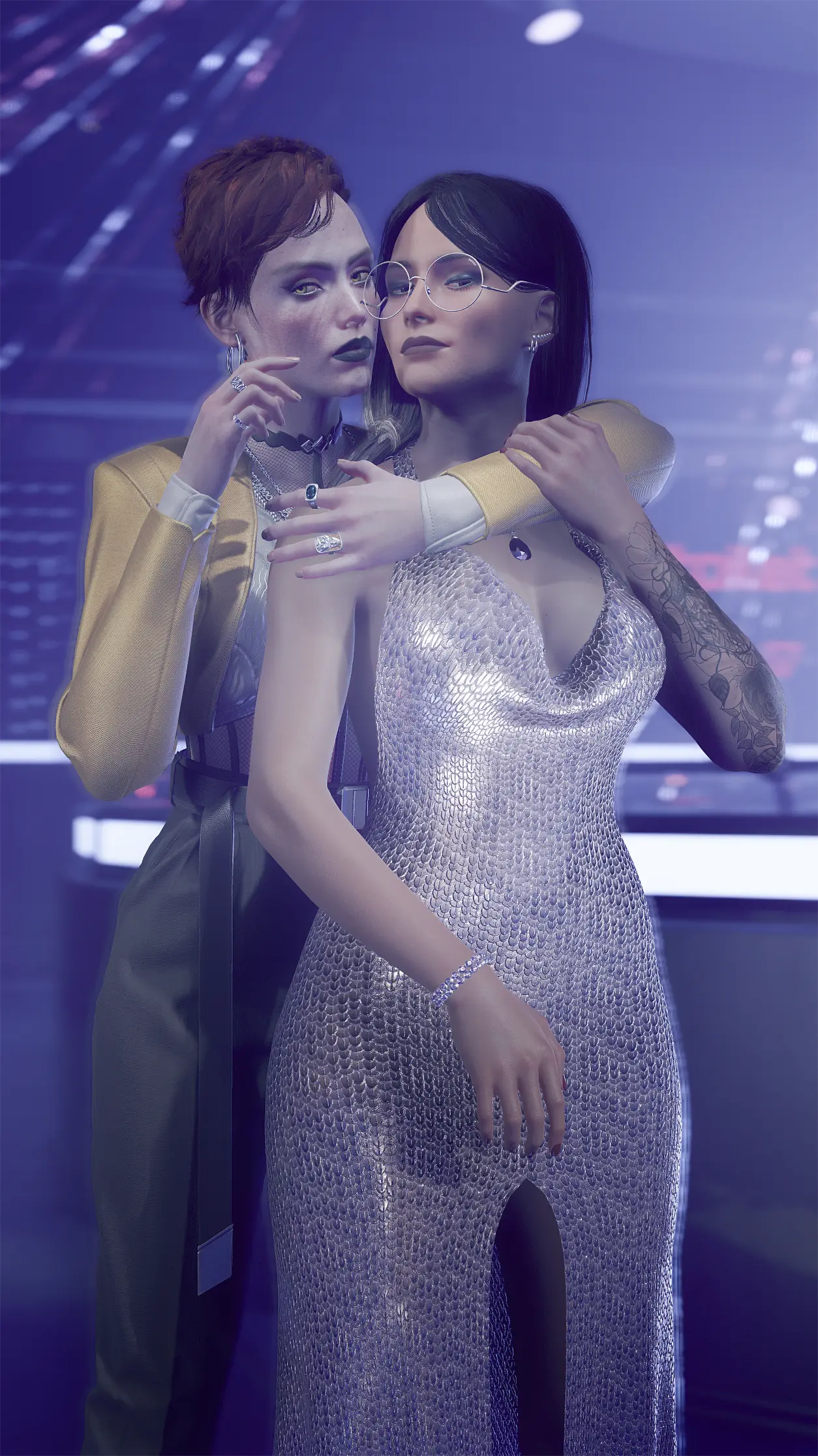 V and Aurore at Cyberpunk 2077 Nexus - Mods and community