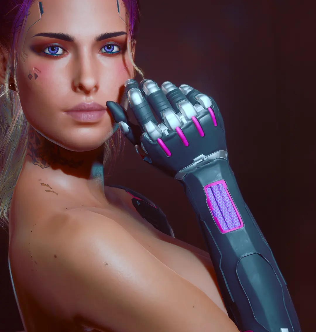 V got her Super Strength Cyber Arms at Cyberpunk 2077 Nexus - Mods and  community