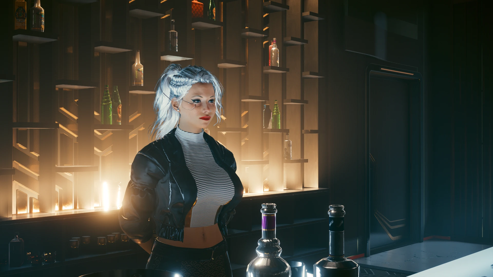 Valerie white hair at Cyberpunk 2077 Nexus - Mods and community