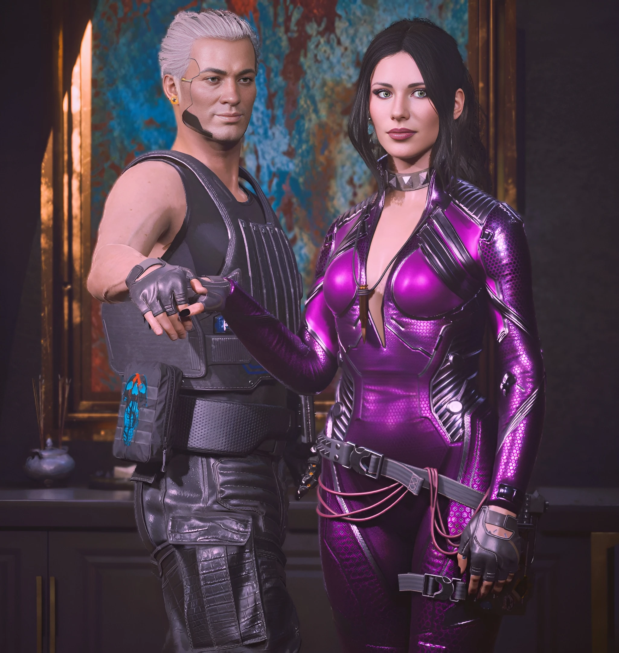 Just A Netrunner and Her Merc at Cyberpunk 2077 Nexus - Mods and community