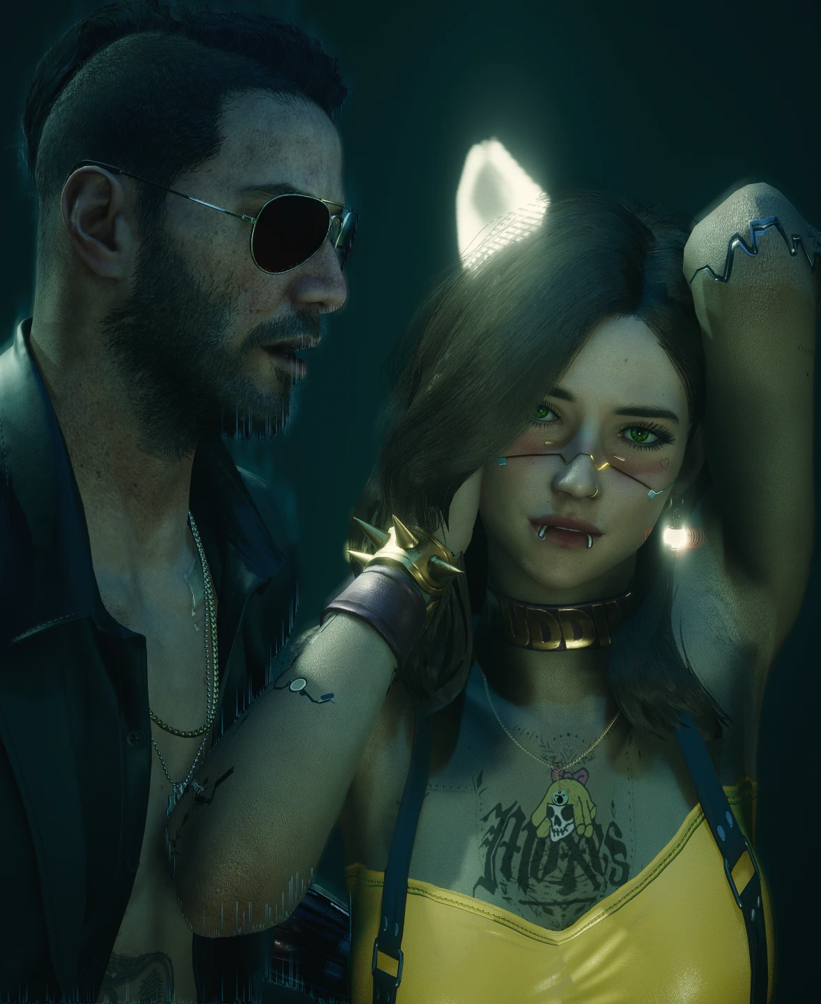 when you stare into the abyss at Cyberpunk 2077 Nexus - Mods and community