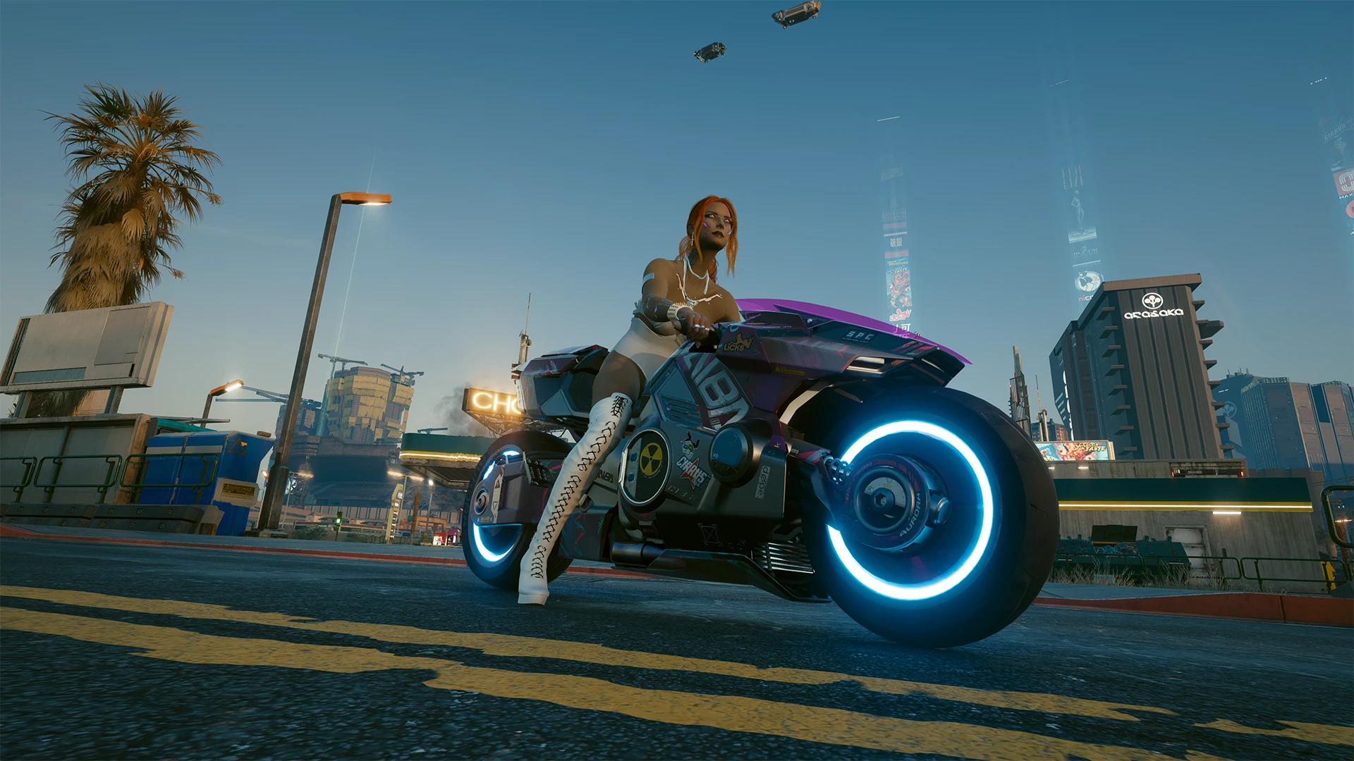 Can't wear a LONG dress on a bike at Cyberpunk 2077 Nexus - Mods and ...