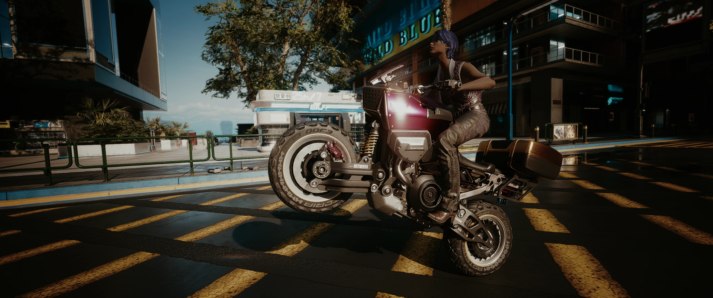 Dazcar but it's a bike at Cyberpunk 2077 Nexus - Mods and community