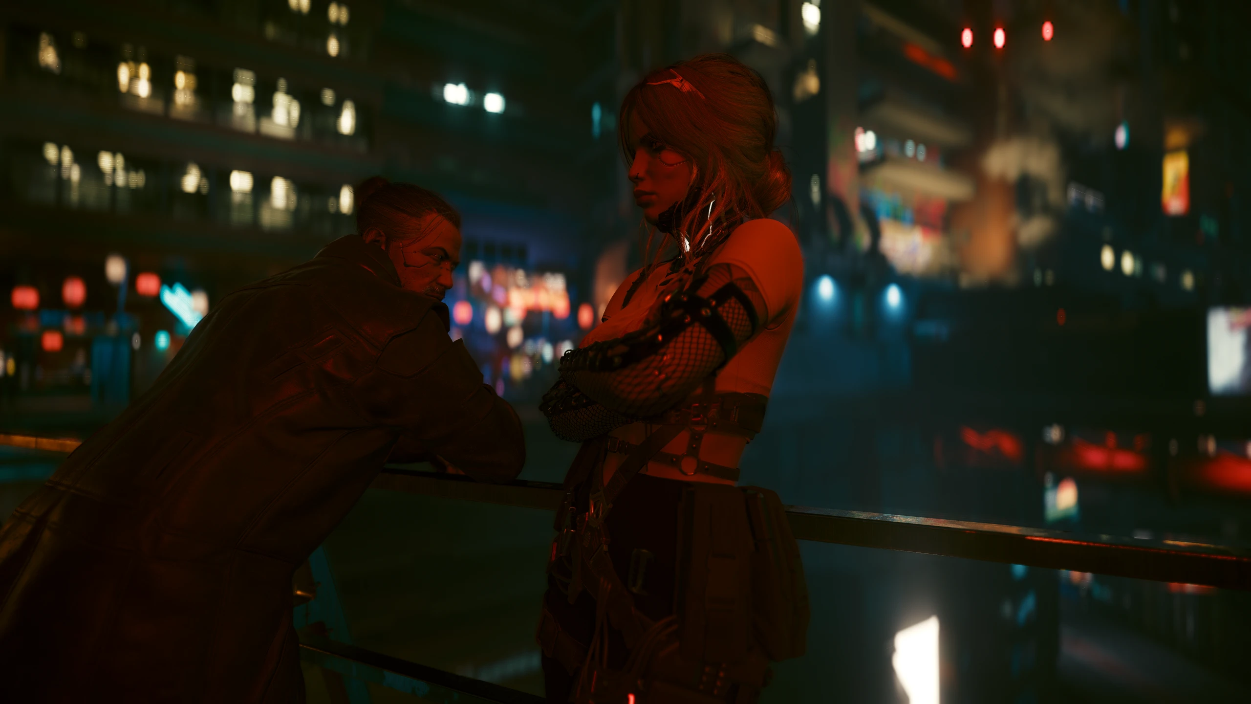 Little chat at Cyberpunk 2077 Nexus - Mods and community