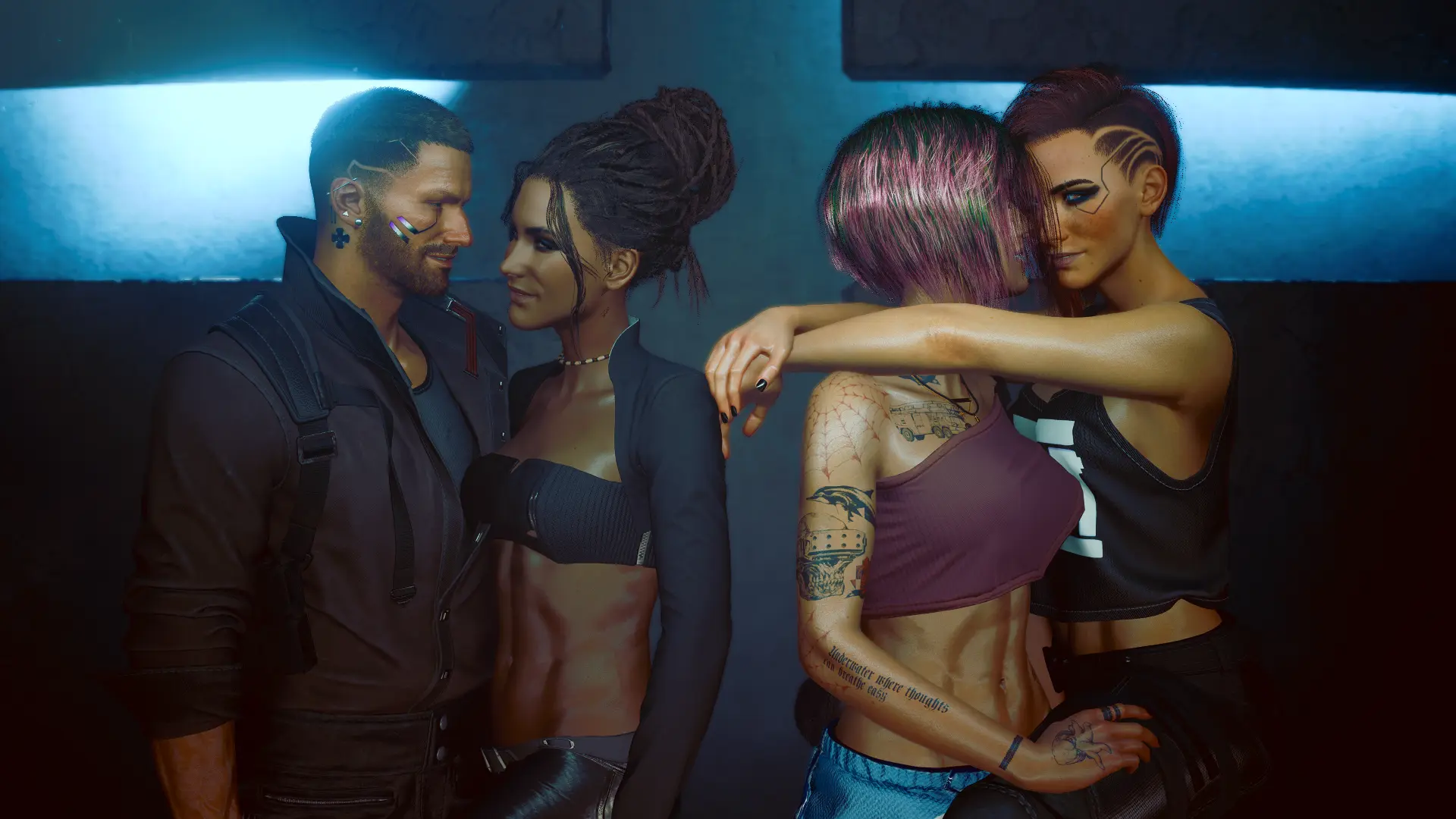 E3 V plus Judy and Panam at Cyberpunk 2077 Nexus - Mods and community