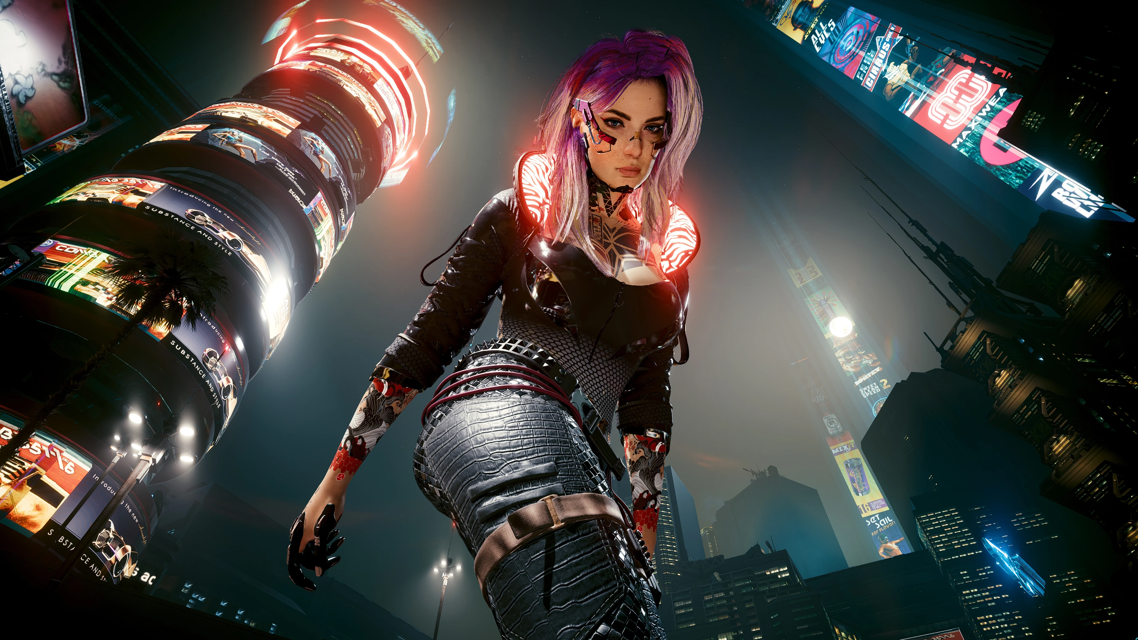 Female V Cyberpunk 2077 Ultimate Edition 4K Wallpaper