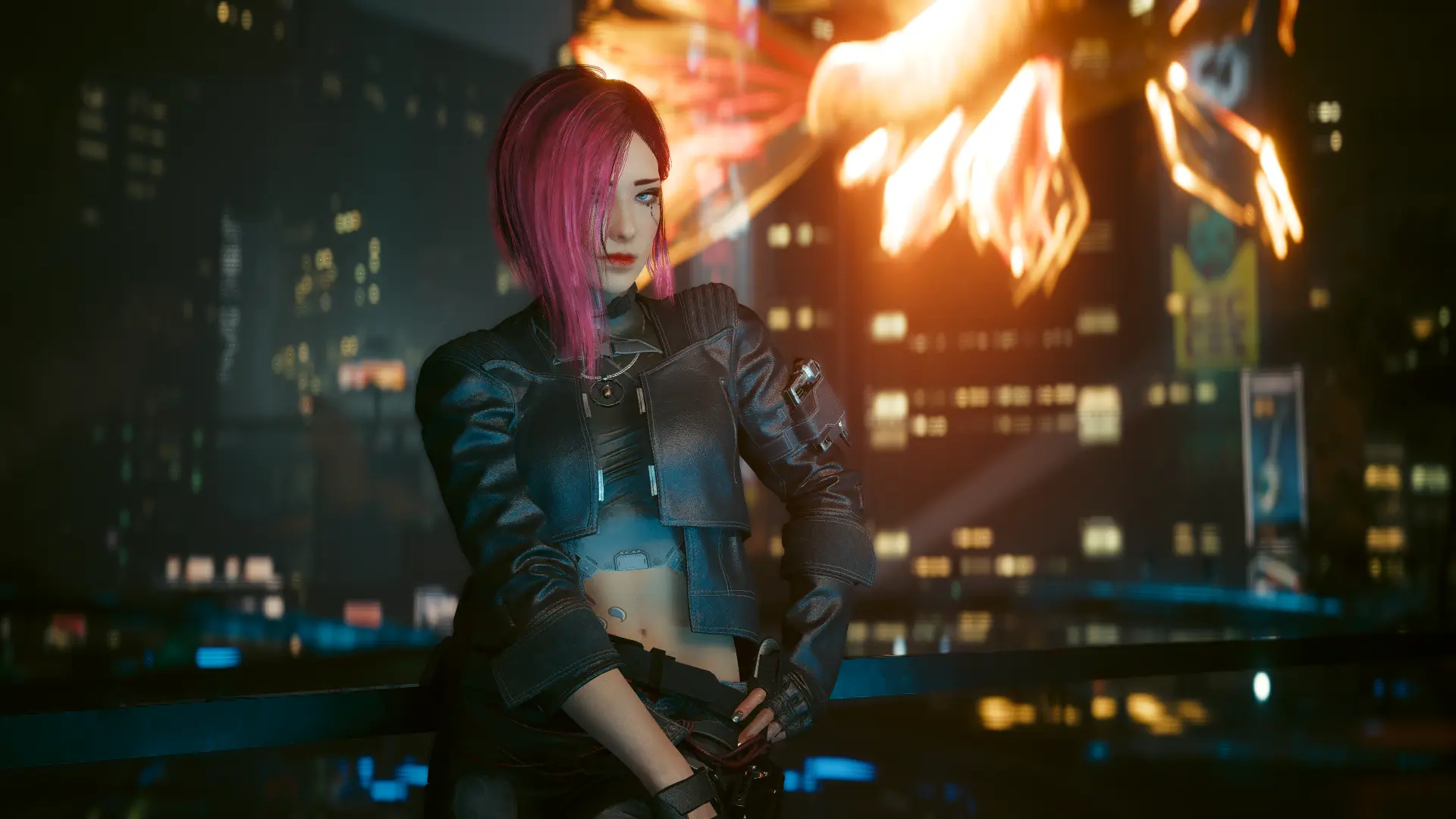 Red Hair Woman Cosplay Cyberpunk 4K HD Cyberpunk 2077 Wallpapers, HD  Wallpapers