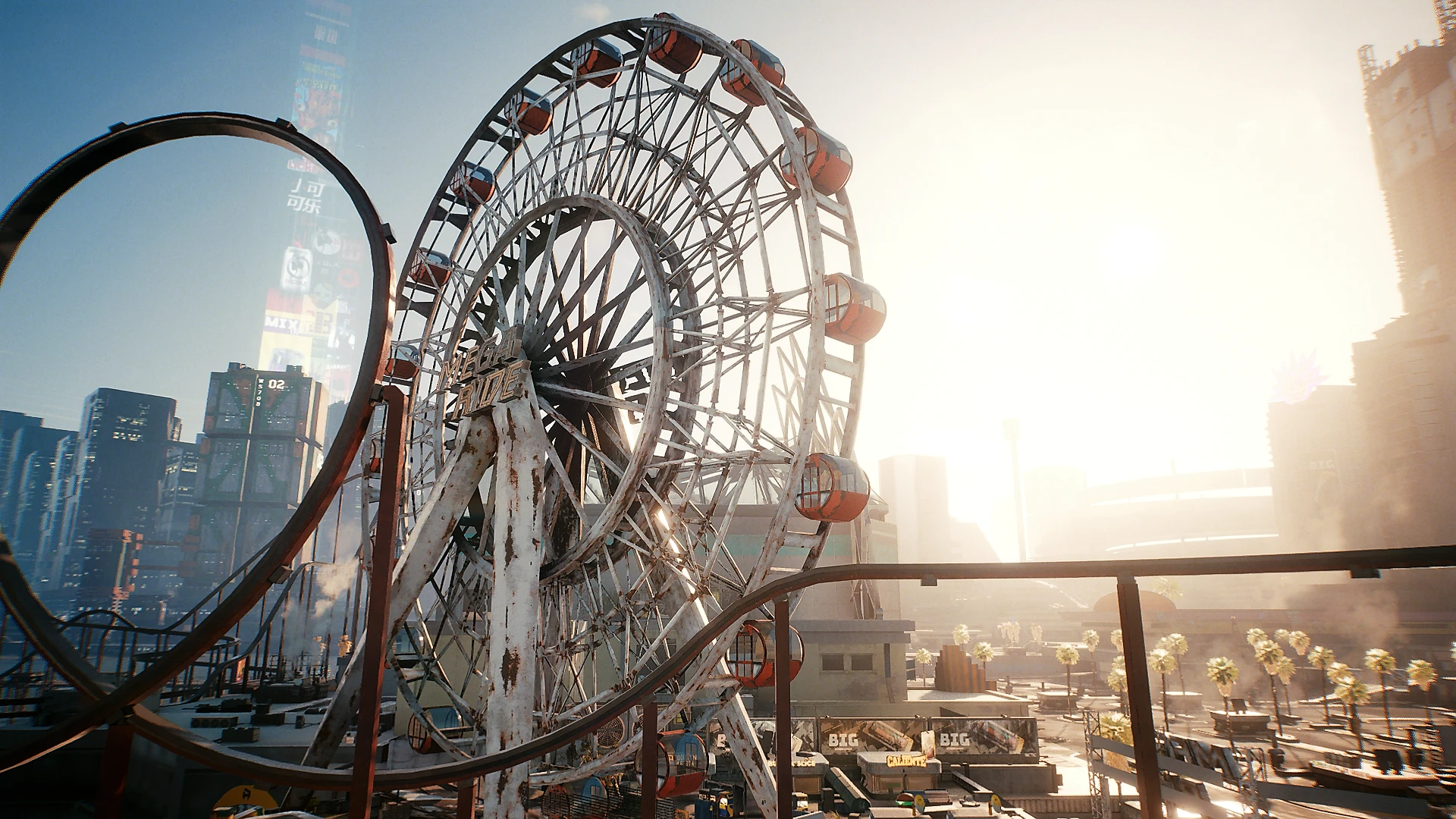 Roller Coaster at Cyberpunk 2077 Nexus Mods and community