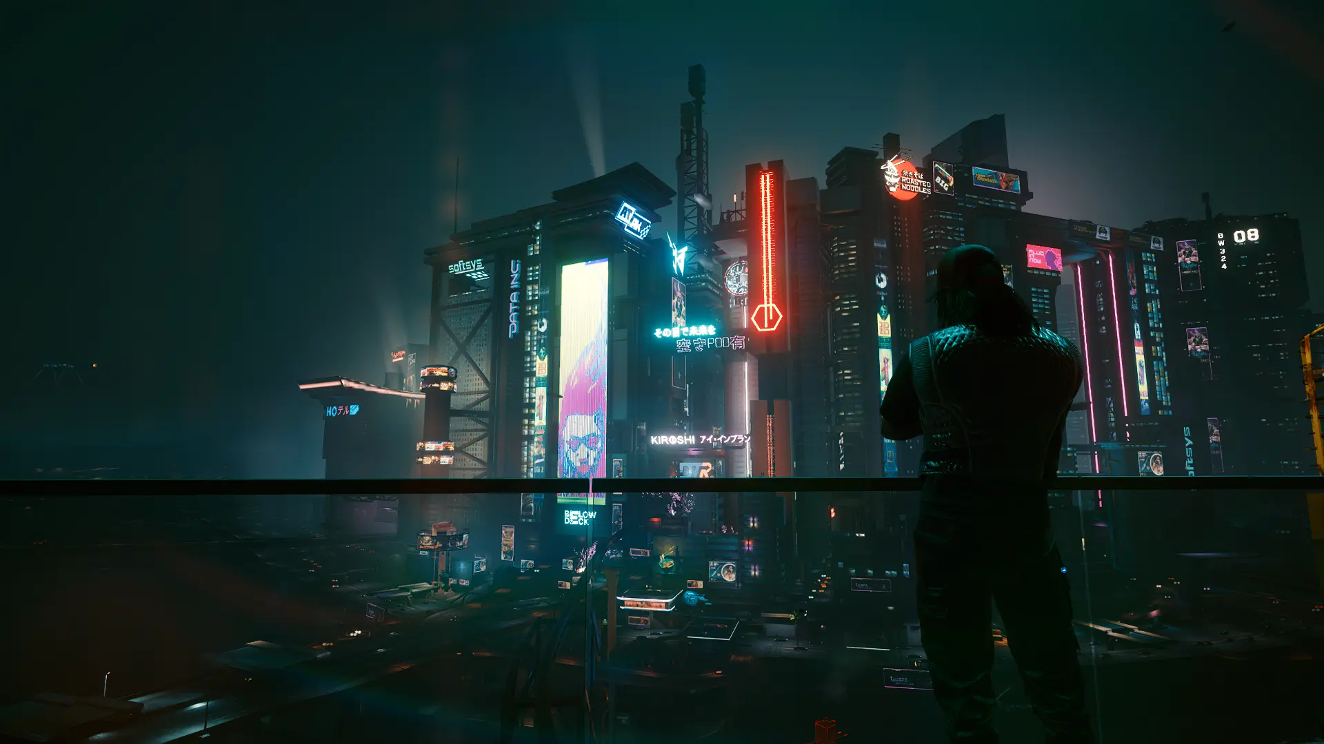 Night City Wallpaper 1080p at Cyberpunk 2077 Nexus - Mods and