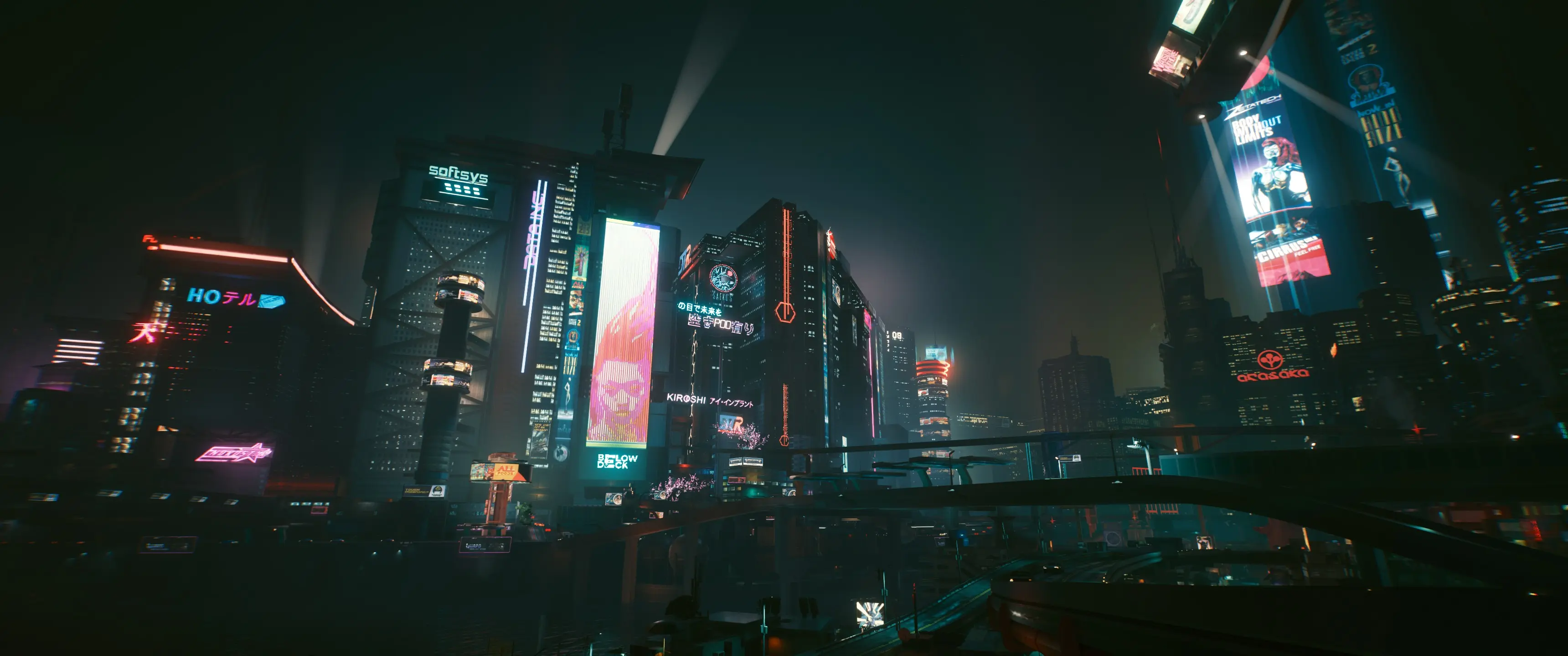 Free Cyberpunk 2077 Night City Wallpaper 4K