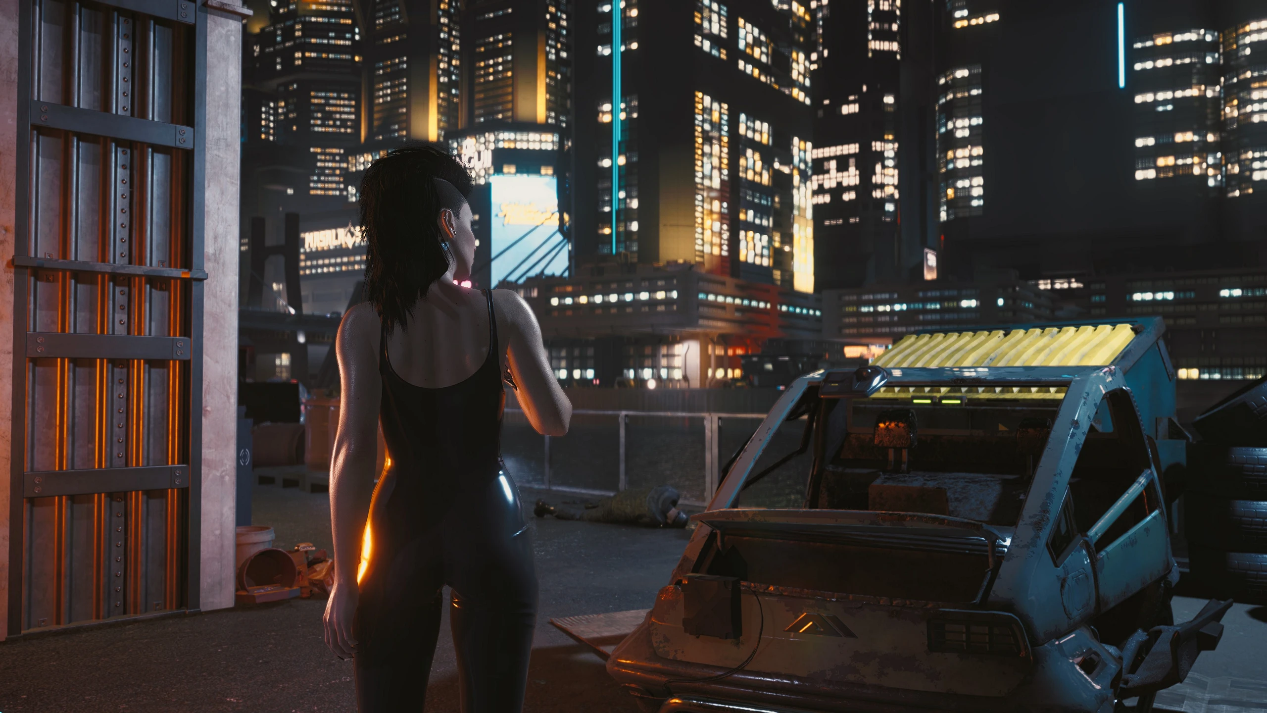 Night City Wallpaper 1080p at Cyberpunk 2077 Nexus - Mods and